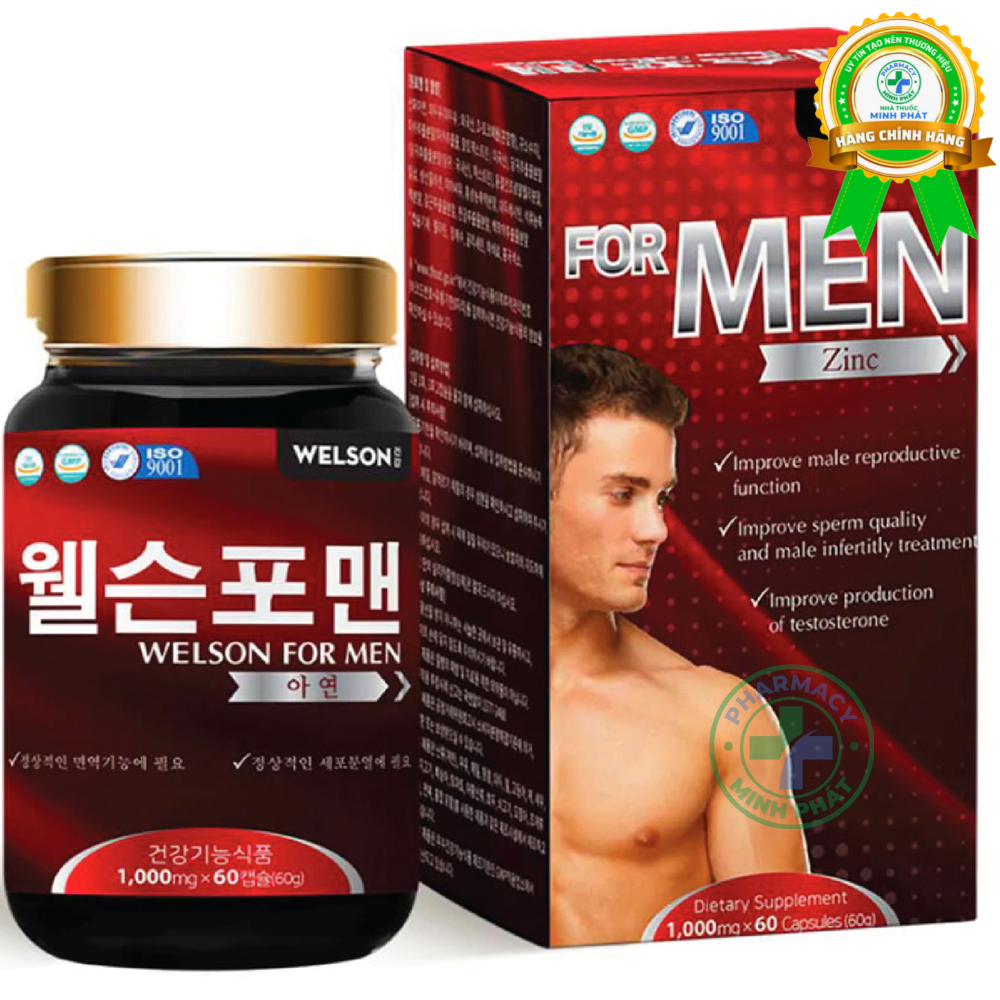 VIÊN UỐNG TĂNG CƯỜNG SINH LÝ NAM WELSON FOR MEN